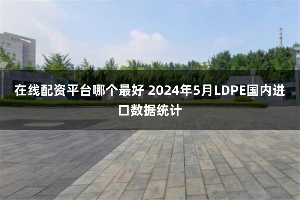 在线配资平台哪个最好 2024年5月LDPE国内进口数据统计
