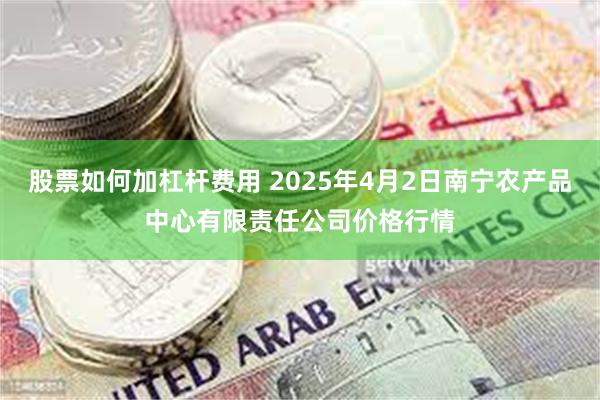 股票如何加杠杆费用 2025年4月2日南宁农产品中心有限责任公司价格行情