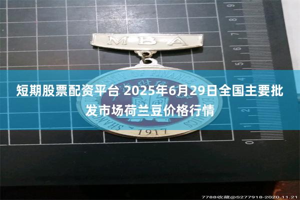 短期股票配资平台 2025年6月29日全国主要批发市场荷兰豆价格行情
